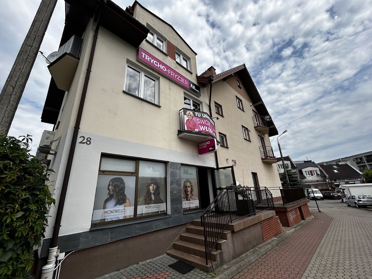 Zewnętrzna fasada salonu